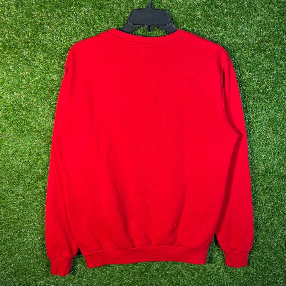 Colosseum Utah Utes Mens Small‎ Red Crewneck Sweatshirt NCAA Collegiate